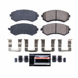 Power Stop 89-96 Nissan 240SX Front Z23 Evolution Sport Brake Pads w/Hardware - Z23-422