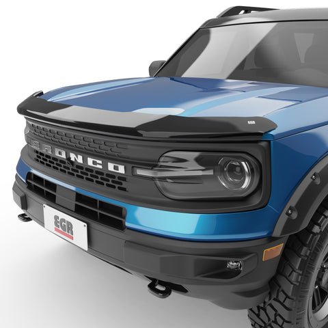 EGR 21-22 Ford Bronco Sport Superguard Hood Shield - Dark Smoke (303561) - 303561