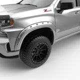 EGR 2019 Chevy 1500 Color Match Style Fender Flare - Set - Switchblade Silver - 791694-GAN