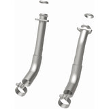 MagnaFlow 66-72 Chevy C10 Pickup V8 2-Piece Front Exhaust Pipe Kit (2in Tubing/Clamps/Inlet Flanges) - 15380