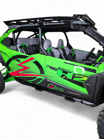 Elektric Offroad 2026+ Kawasaki Teryx H2 Volt Side Steps (4 Door) - RKS420001