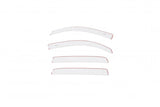 AVS 20-22 Toyota Tacoma Double Cab Low Profile Color Match Ventvisors 4pc - Super White - 994036-40