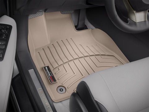 WeatherTech 2016+ Lexus RX Front FloorLiner - Tan - 458861