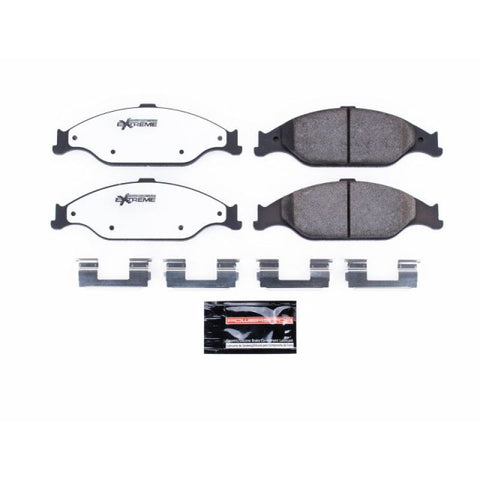 Power Stop 99-04 Ford Mustang Front Z26 Extreme Street Brake Pads w/Hardware - Z26-804