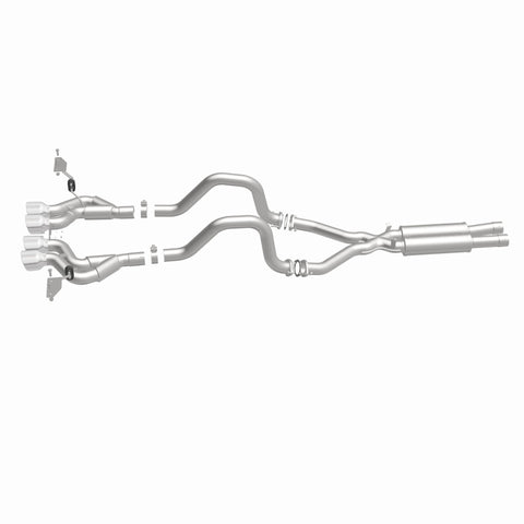 Magnaflow 00-04 Chev Corvette V8 5.7L Comp Series Quad Ctr Rr Exit SS Cat-Back Perf Exhaust - 15281