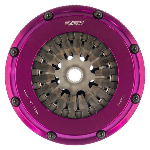 Exedy 1989-1994 Porsche 911 H6 Hyper Twin Carbon-D Clutch Sprung Center Disc Pull Type Cover - PM012SDMC1