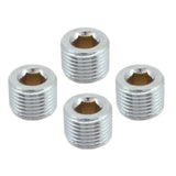 Spectre Pipe Plug 1/2in. NPT - 4 Pack - 6068