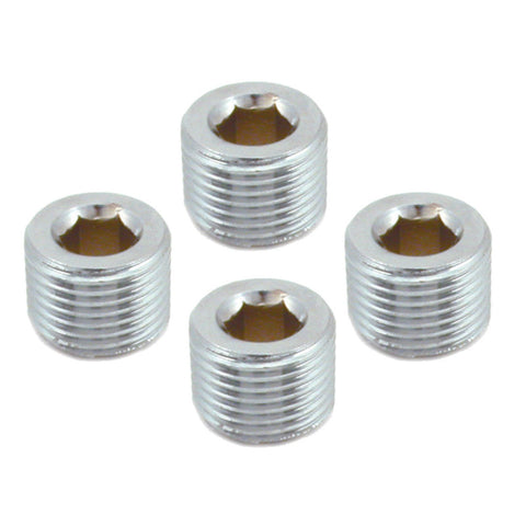 Spectre Pipe Plug 1/2in. NPT - 4 Pack - 6068