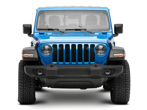Raxiom 07-23 Jeep Wrangler JK & JL 20-23 Jeep Gladiator JT Axial Series LED Fog Lights w/ Halo - J142669