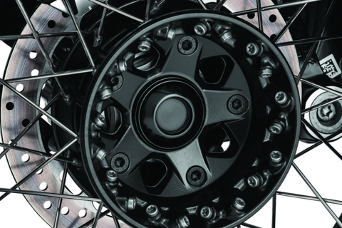 Kuryakyn Lodestar Rear Axle Sliders-BMW-Black - 3805