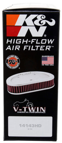 K&N Textured Black Replacement Air Filter 2015 Harley Davidson XG500 Street - HD-4915
