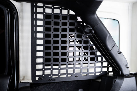DV8 Offroad 2018+ Jeep Wrangler Rear Window Molle Panels - MPJL-01