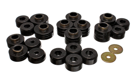 Energy Suspension 83-88 Ford Explorer/Bronco II 2WD / 84-90 Explorer/Bronco II 4WD Black Body Mount - 4.4105G