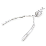 Stainless Works 2010-14 Ford Raptor 3in Exhaust Chambered Mufflers Under Bumper Exit - FTR10CBUB