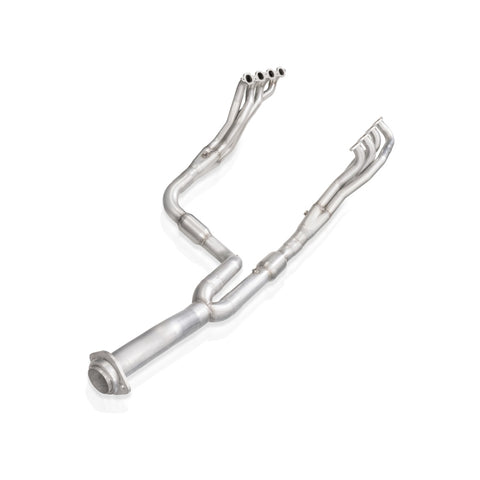 Stainless Works 2020-21 Silverado HD 6.6L 2in Long Tube Header Kit Factory Connect - CT220HCATY