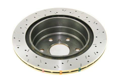 DBA 06-08 Chevrolet Silverado/GMC Sierra 4000 Series Drilled and Slotted Rear Rotor - DBA42011XS