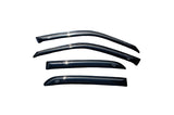 AVS 98-11 Ford Crown Victoria (Short Rears) Ventvisor Outside Mount Window Deflectors 4pc - Smoke - 94228