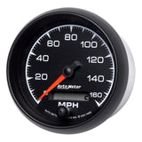 Autometer ES 85.7mm In-Dash Speedometer Elec. Programmable 160mph Gauge - 5988