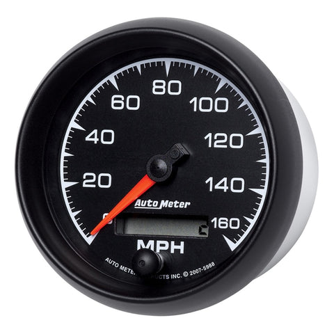 Autometer ES 85.7mm In-Dash Speedometer Elec. Programmable 160mph Gauge - 5988