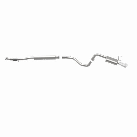 MagnaFlow 12 Fiat 500 L4 1.4L Single Straight D/S Rear Exit SS Catback Perf Exhaust - 15088