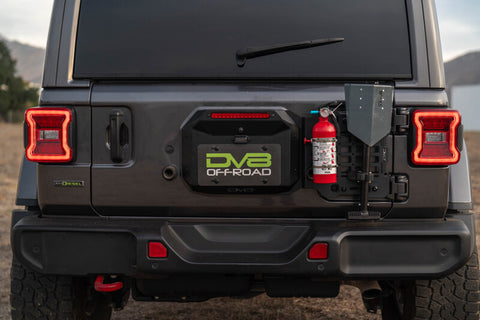 DV8 Offroad 2018-2025 Jeep Wrangler JL Tailgate Reinforcement Molle Panel - TCJL-04