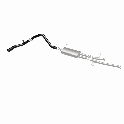 MagnaFlow Cat-Back Exhaust 09-13 Toyota Tundra V8 5.7L 3in SS Black Tip Single Side Exit - 15368