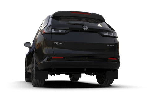 Rally Armor 23-26 Honda CR-V Black Mud Flap - Metallic Black Logo - MF149-UR-BLK-MBK