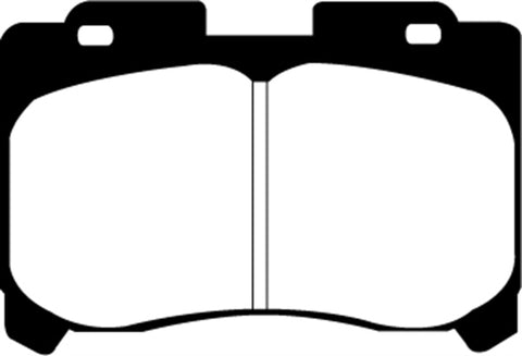 EBC 93-98 Toyota Supra 3.0 Twin Turbo Ultimax2 Front Brake Pads - UD629