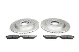 Alcon 19-20 Raptor/ 18-20 F-150 Rear Pad and Rotor Kit (Use with Stock Calipers) w/ Elect Park Brake - BKR3430X1227