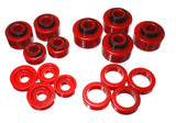Energy Suspension 99-07 Ford F-250/F-350 SD 2/4WD Crew Cab Body Mount Set - Red - 4.4120R