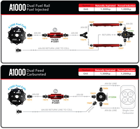 Aeromotive 20g A1000 Stealth Fuel Cell - 18661