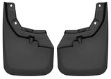 Husky Liners 16-22 Toyota Tacoma w/ OE Fender Flares Custom Molded Front Mud Guards - Black - 56941