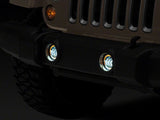 Raxiom 07-18 Jeep Wrangler JK Axial Series 4-In LED Devil Eyes Fog Lights w/ Halo - J142667