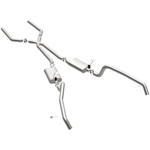 MagnaFlow Sys Cat-Back 67-72 F-Body 2.50inch w/Tru-X - 15896