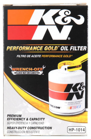 K&N Oil Filter OIL FILTER; AUTOMOTIVE - HP-1014