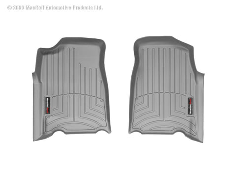 WeatherTech 04+ GMC Canyon Ext Cab Front FloorLiner - Grey - 460761