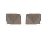 WeatherTech 13+ Ford Fusion Rear Rubber Mats - Tan - W313TN