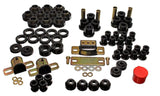 Energy Suspension 80-86 Jeep CJ7 Black Hyper-Flex Master Bushing Set - 2.18102G