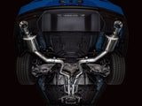 AWE Tuning 2024 Ford Mustang GT Fastback S650 RWD Touring Catback Exhaust w/ Dual Chrome Silver Tips - 3015-32650