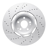 DFC 21-25 Mercedes-Benz Gle63 AMG S SUV Rear Drilled & Slotted Hi-Carbon Alloy GEOMET Coated Rotor - 930-63194