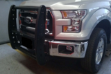 Go Rhino 15-17 Ford F-150 3000 Series StepGuard - Black (Center Grille Guard Only) - 3295B