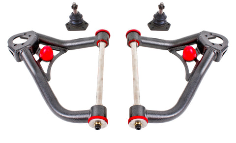 BMR 67-69 1st Gen F-Body Non-Adj. Upper A-Arms (Polyurethane) - Black Hammertone - AA005H