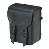 Willie & Max Universal Black Magic Sissy Bar Bag (8 inches L x 10 inches H x 4.5 inches W) - Black - 58411-00