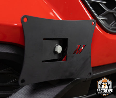 Mishimoto 2022+ Subaru WRX License Plate Relocation Kit - MMLP-WRX-22