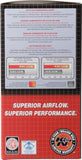K&N Custom Oval Race Filter 5-1/8in FLG / 9in OD x 3-3/8in HW/VENT - 60-1110