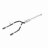 MagnaFlow SYS Cat-Back 4in Black Dual Split Rear Tips 14-15 Chevy Silverado/GMC Sierra 4.3L-5.3L - 15361