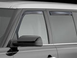 WeatherTech 09+ Ford Flex Front and Rear Side Window Deflectors - Dark Smoke - 82484