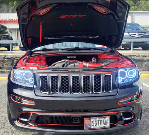 Oracle Jeep Grand Cherokee 11-13 Triple Halo Kit - ColorSHIFT - 2627-330