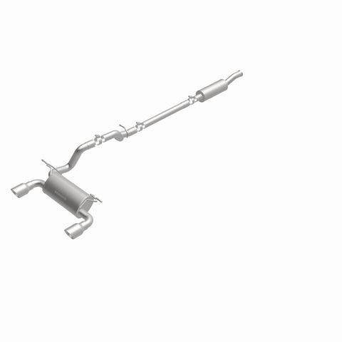 MagnaFlow 2018+ Jeep Wrangler 3.6L 409 SS Dual Split Rear Exit Polished Tips Cat-Back Exhaust - 19416