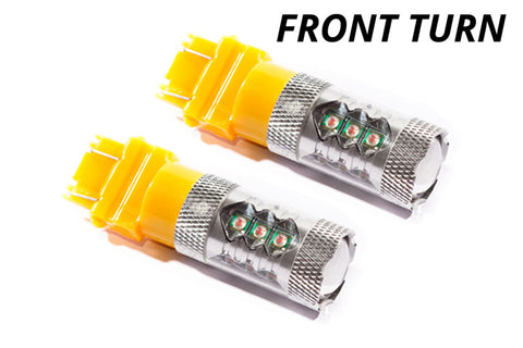 Diode Dynamics 3157 LED Bulb XP80 LED - Amber (Pair) - DD0058P